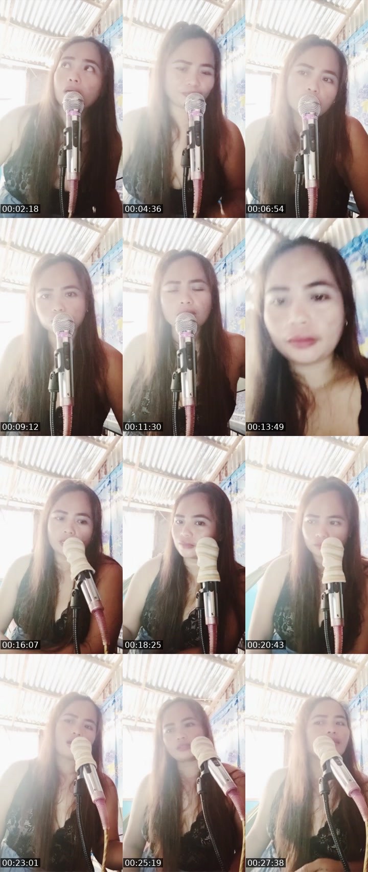 Contact-sheet preview of 👸🏻yhiam🐉's Liveme recording