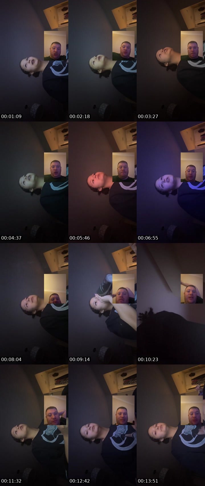 Contact-sheet preview of Starfire 🇮🇹🇯🇲's Liveme recording