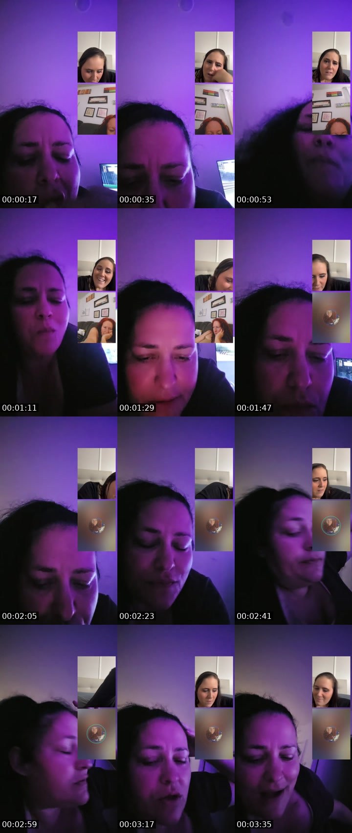 Contact-sheet preview of Dͥaͫ💩Páris ꦋ's Liveme recording