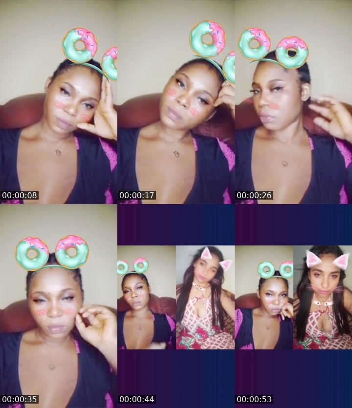 Contact-sheet preview of 🎭Agoddess🩷454T's Liveme recording
