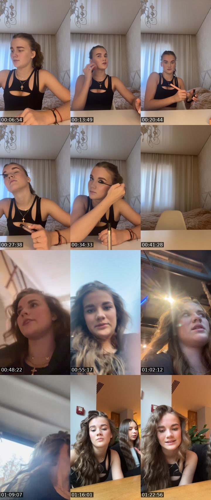 Contact-sheet preview of Emichka✌🏻❤️'s Liveme recording