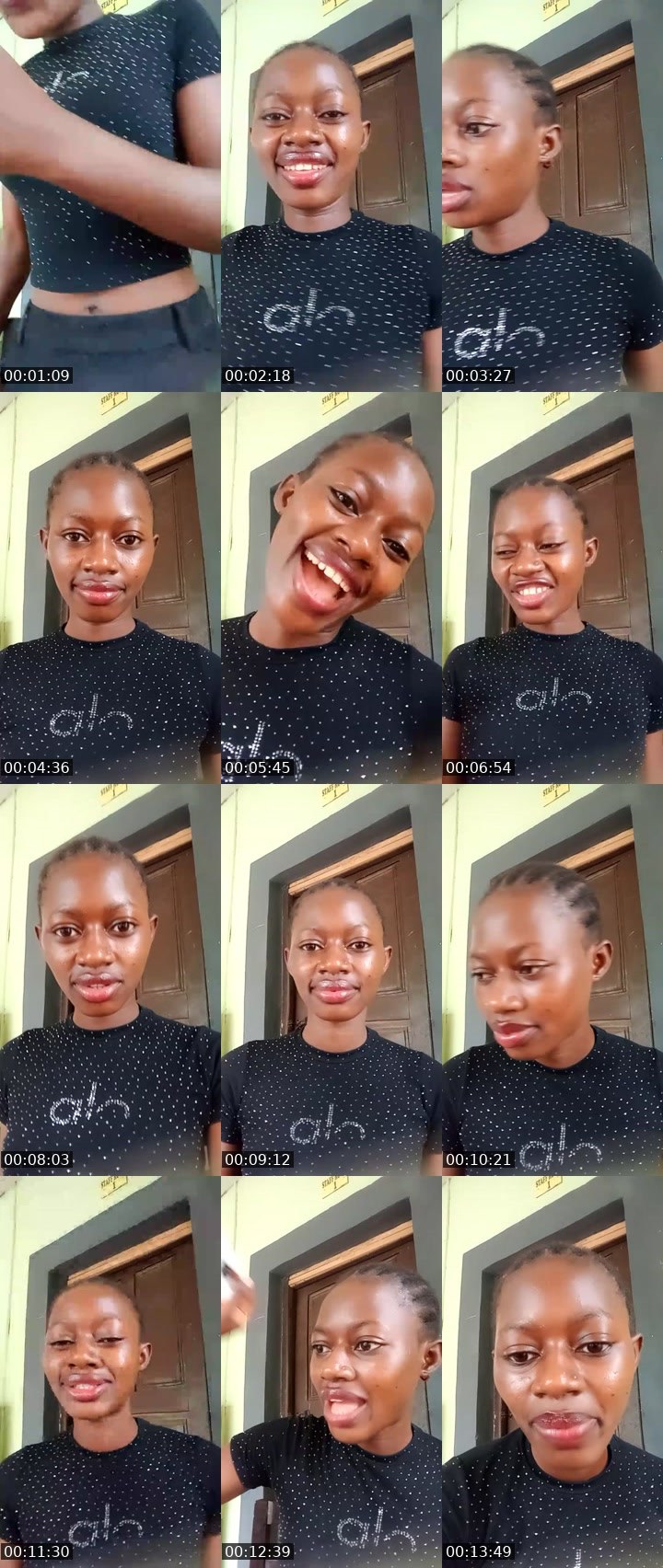 Contact-sheet preview of bhagyamelish🎯's Liveme recording