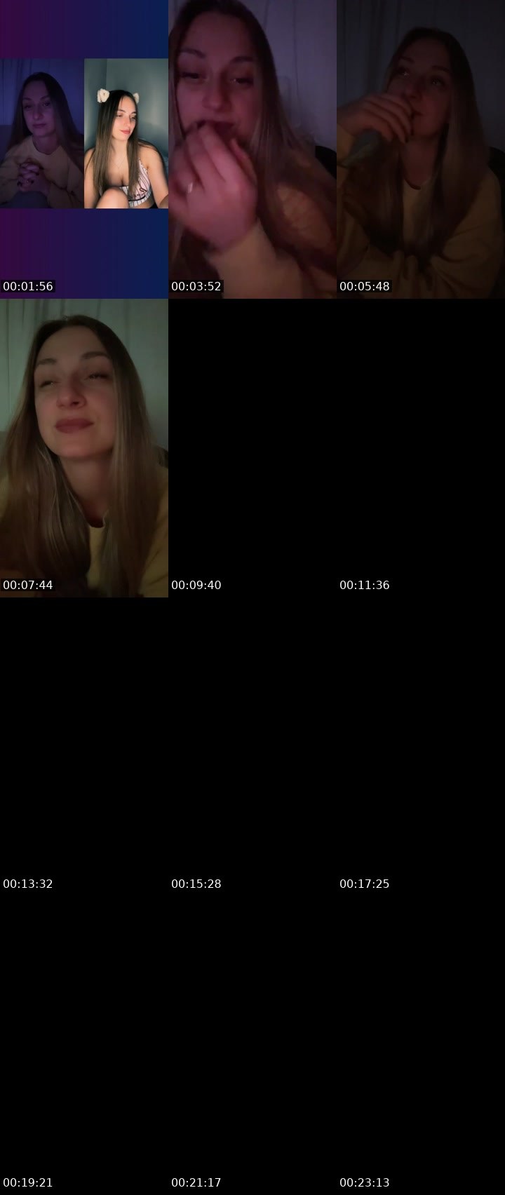 Contact-sheet preview of 𝓑𝓔ℛℛ𝓨 ✨'s Liveme recording