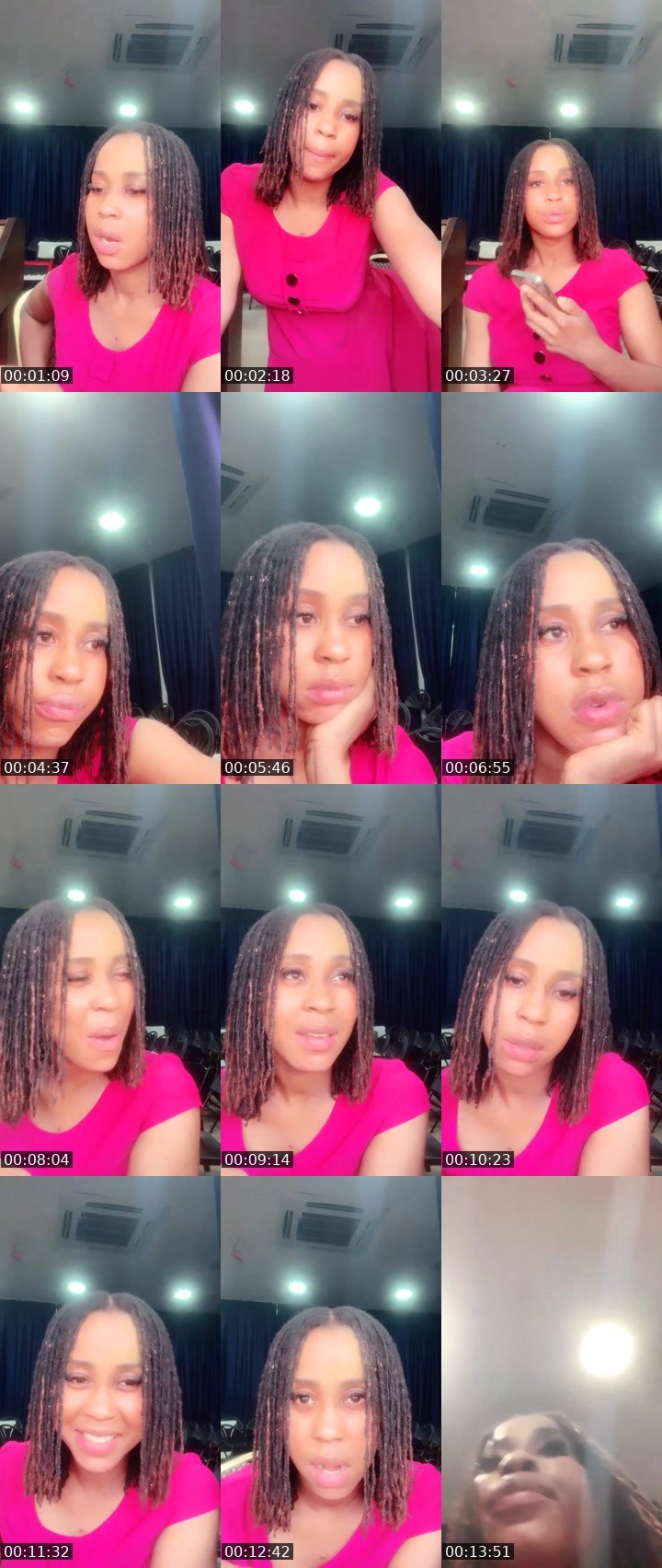 Contact-sheet preview of 🍑Curvy Goddess's Liveme recording