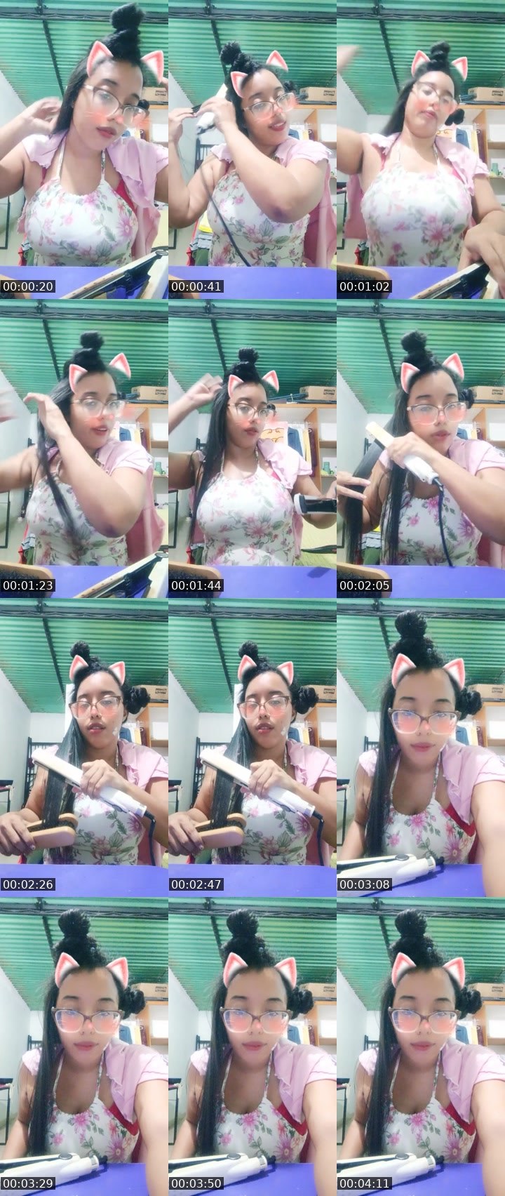 Contact-sheet preview of 🌈𝒯u patrℴna's Liveme recording