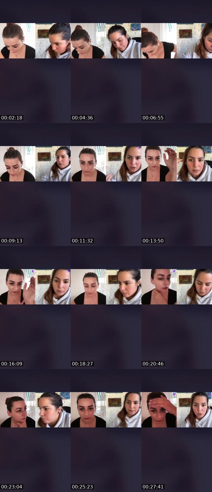 Contact-sheet preview of Ž⃤Ť⃤ •Isadora♡ PT's Liveme recording