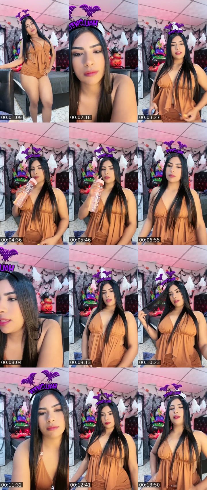 Contact-sheet preview of ☁️Ms. April🔮💯's Liveme recording