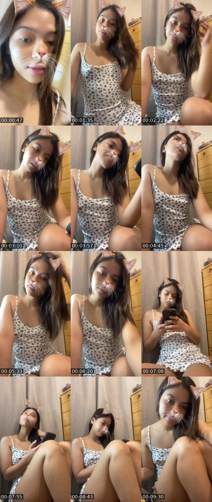Contact-sheet preview of ᵗⁱⁿʸᵃˡˡⁱᵉ's Liveme recording