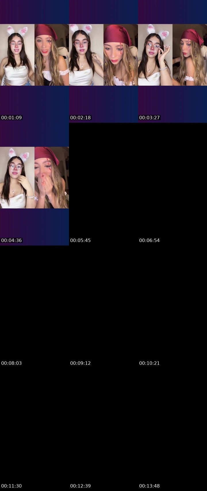 Contact-sheet preview of 🐦‍🔥⃝Andre?'s Liveme recording