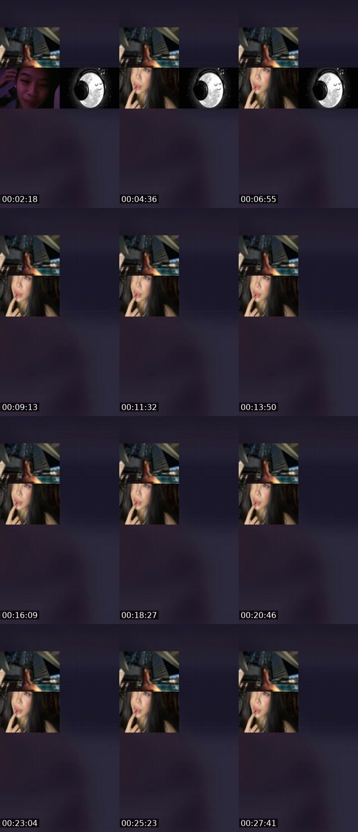 Contact-sheet preview of ♛ ₚₕ Haze🍭🔹's Liveme recording