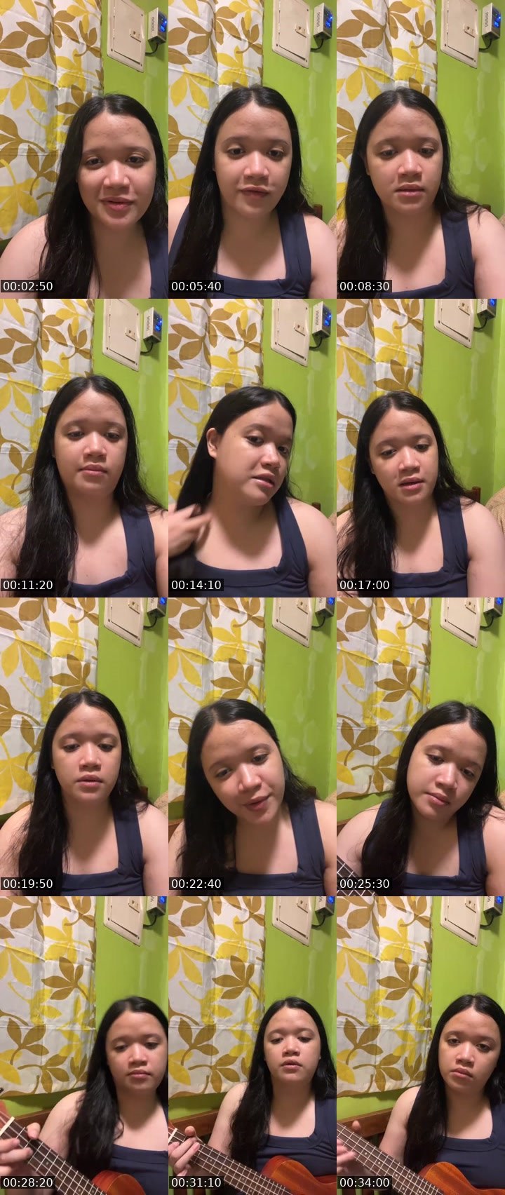 Contact-sheet preview of 👸🏻 jeya 🔮's Liveme recording