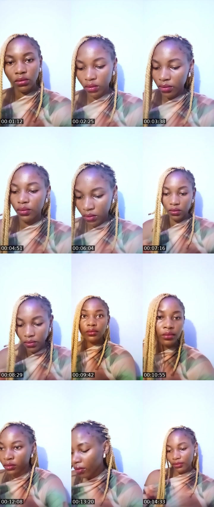 Contact-sheet preview of 𝙴𝚕𝚜𝚊💸's Liveme recording