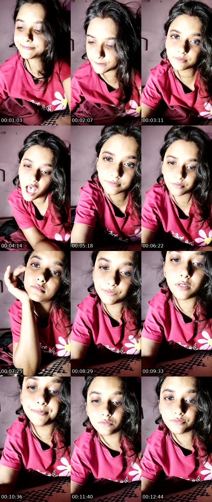 Contact-sheet preview of Naina543543's Liveme recording