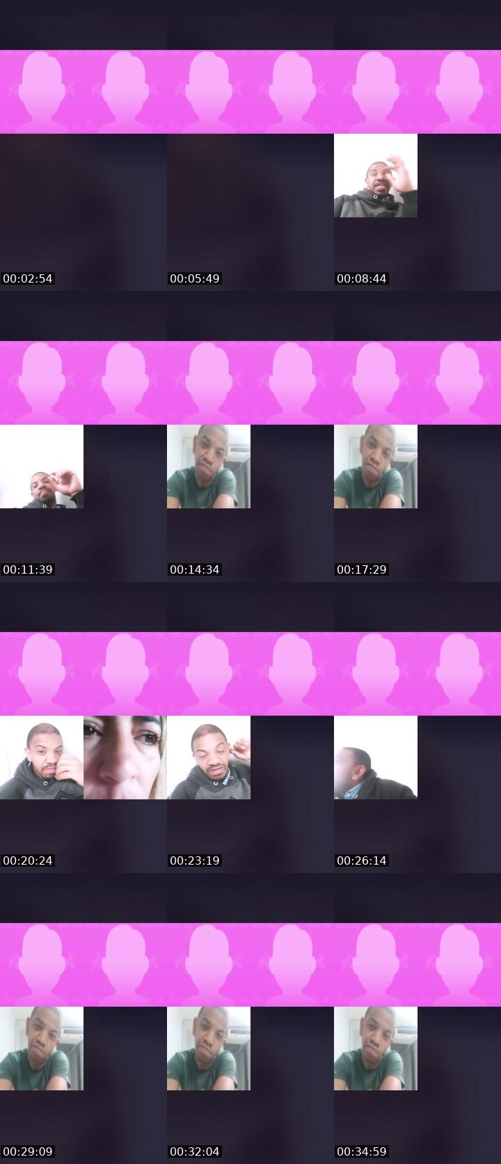 Contact-sheet preview of Luaa🌝's Liveme recording