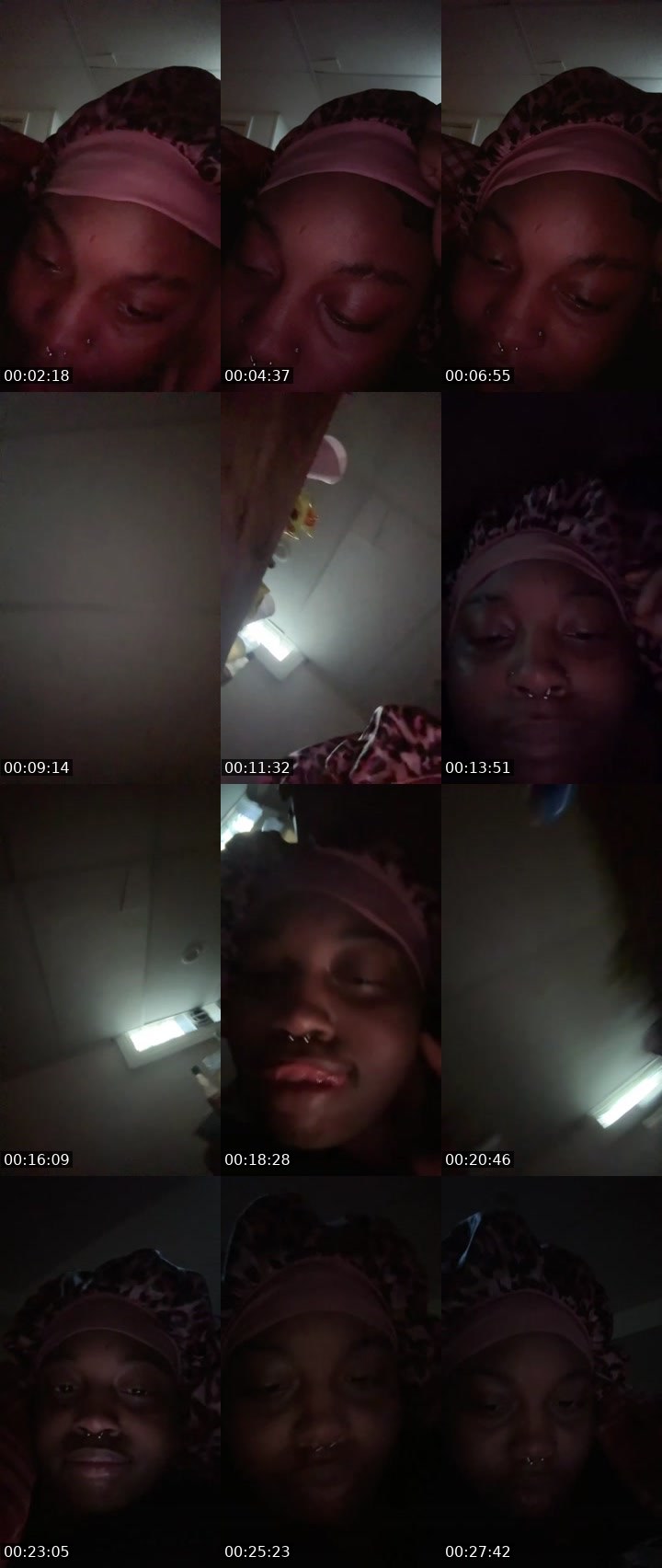 Contact-sheet preview of Prettyface.asiaa's Liveme recording