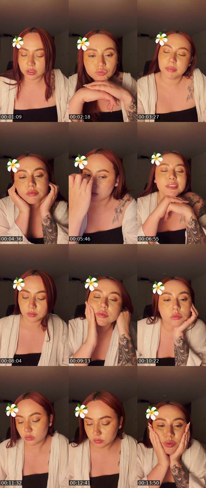 Contact-sheet preview of ItsLiaa_ ☁️'s Liveme recording