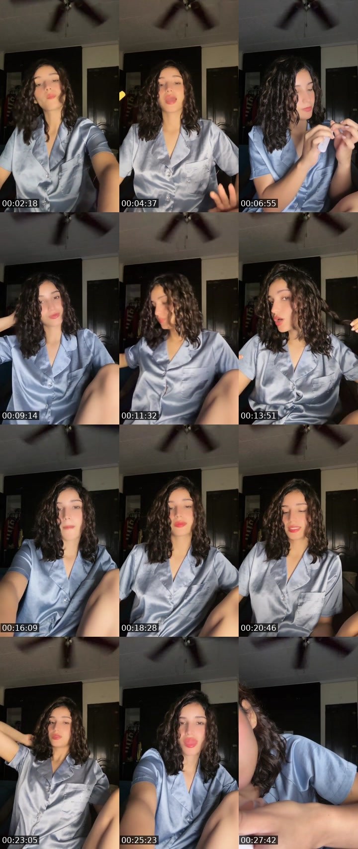 Contact-sheet preview of 💙Haydy💠's Liveme recording