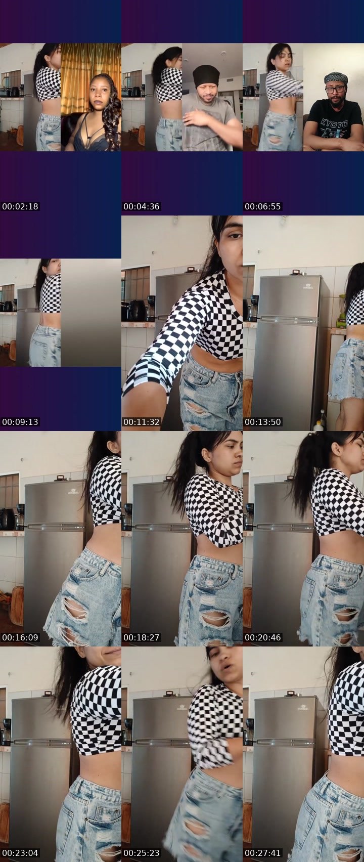 Contact-sheet preview of 🔆⃤🌈ᒐeidyᕈol's Liveme recording