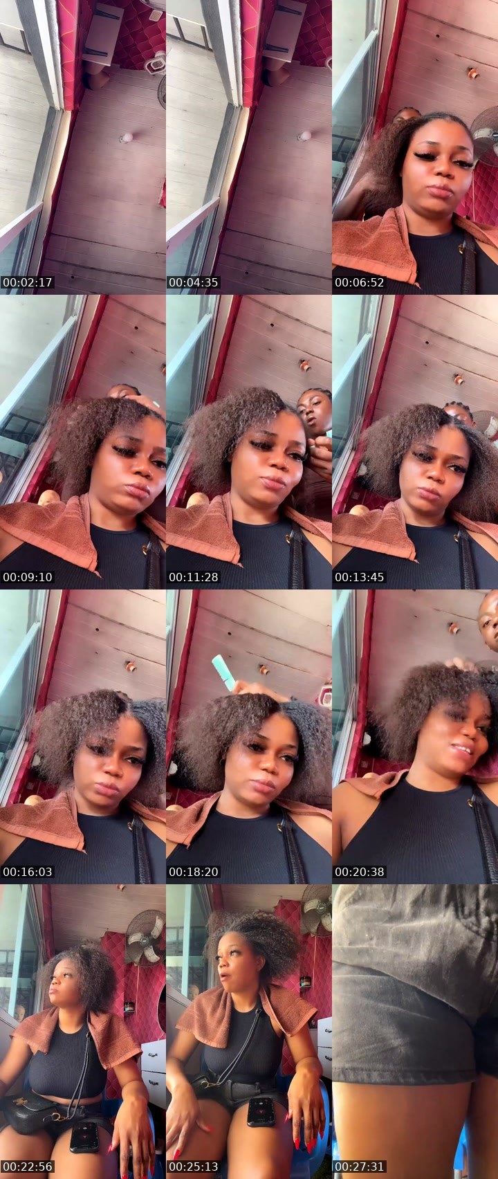 Contact-sheet preview of ²⁴¹🦋𝐕𝐀𝐍𝐄𝐒𝐒𝐀's Liveme recording