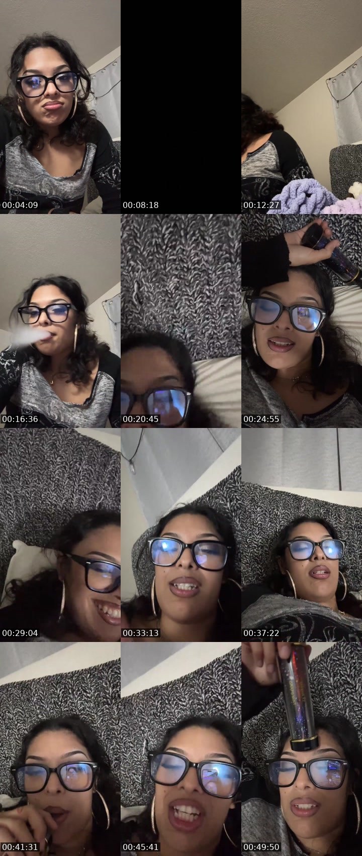 Contact-sheet preview of big_vee's Liveme recording
