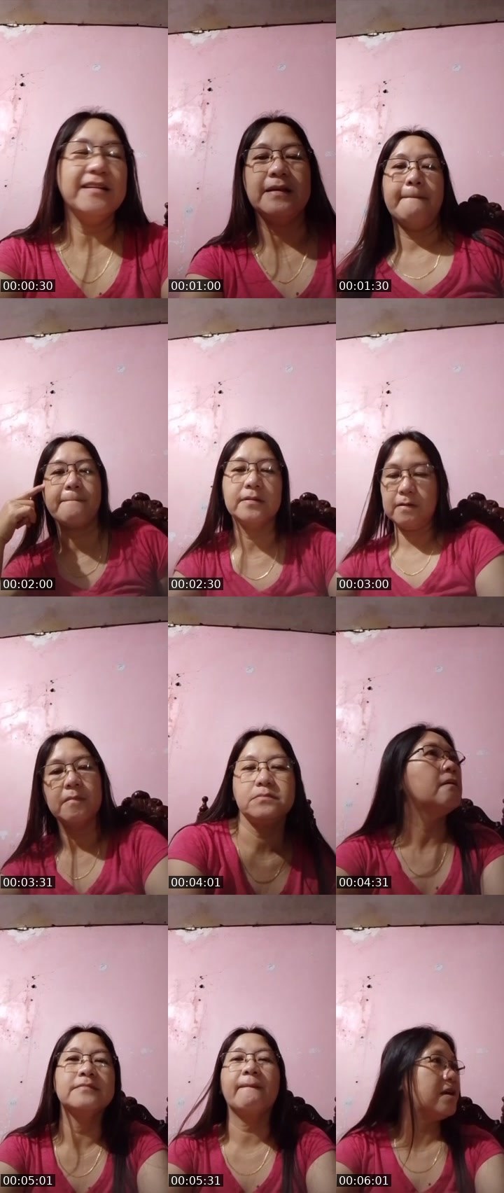 Contact-sheet preview of 🔴daisyyyy💤's Liveme recording