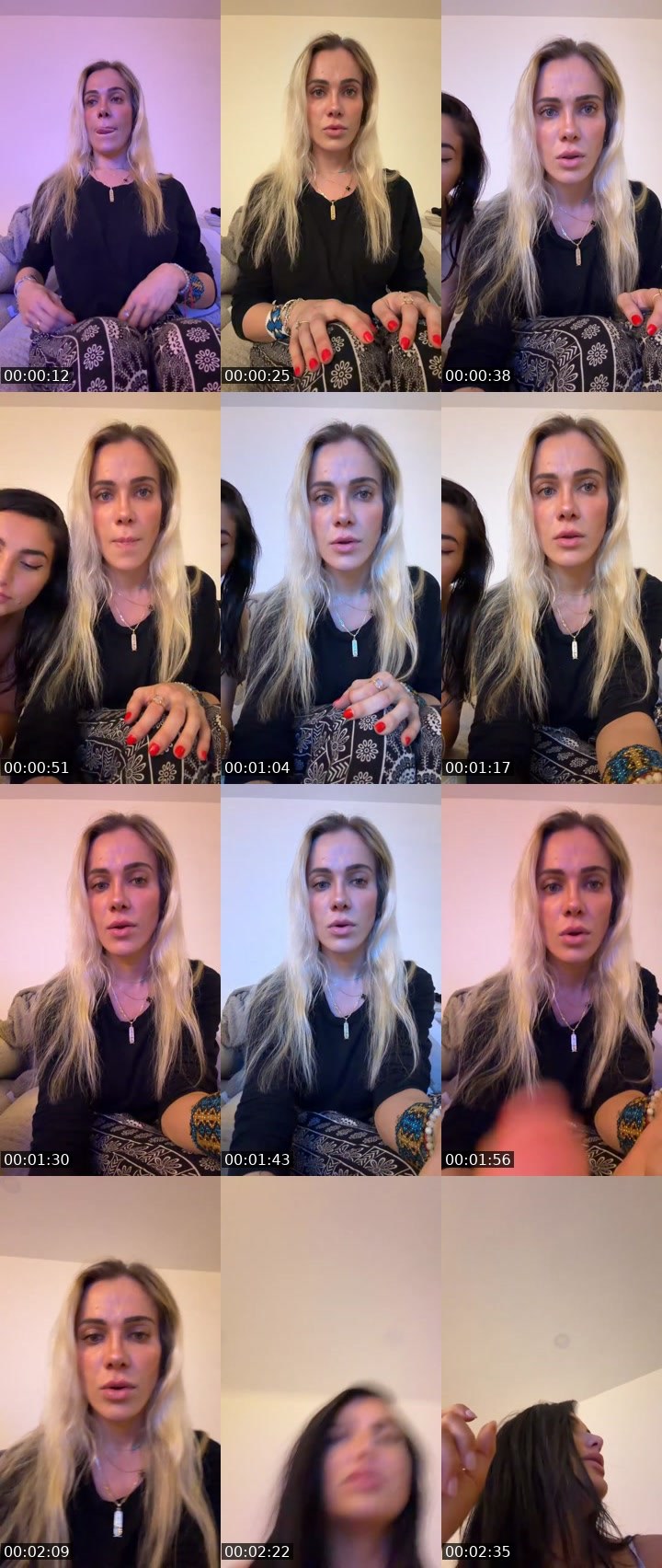Contact-sheet preview of xx.anastasia.xx's Liveme recording