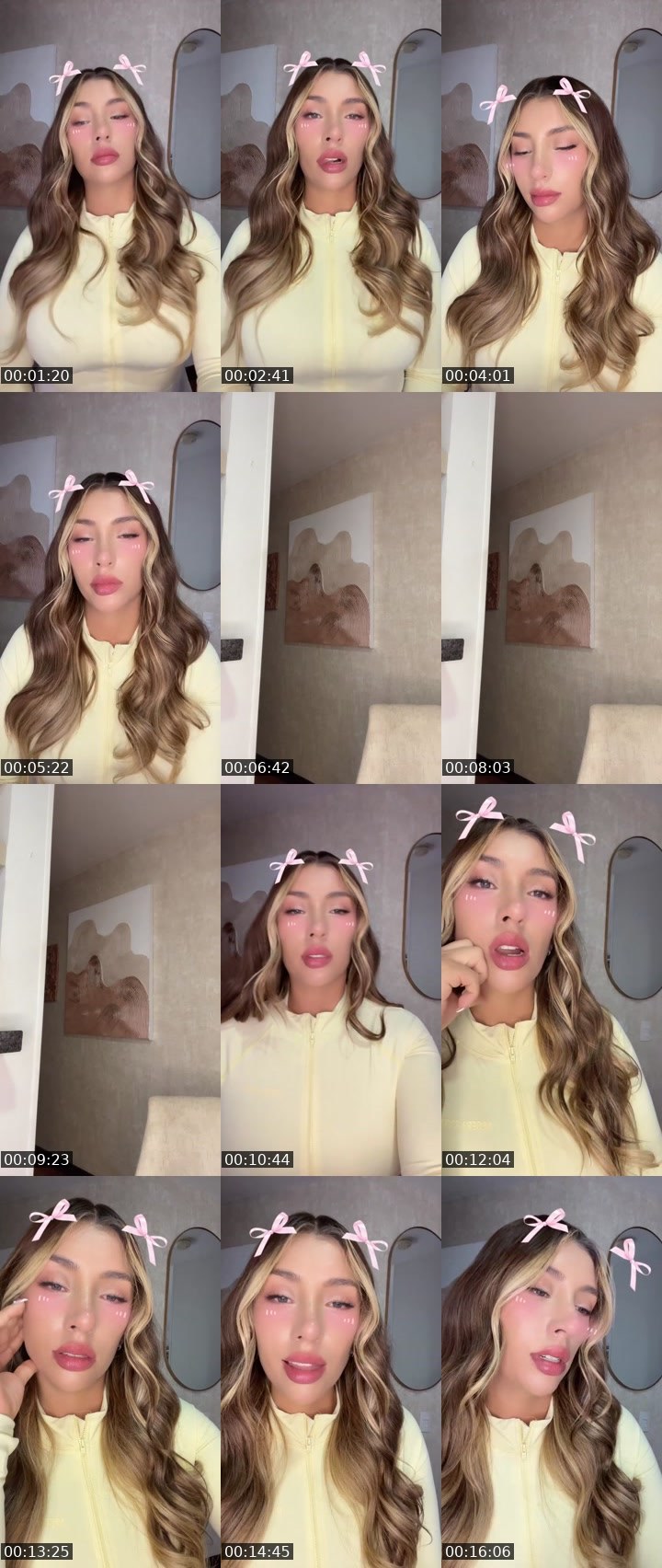 Contact-sheet preview of 𝓟𝓻𝓲𝓷𝓬𝓮𝓼𝓼🌸🧸's Liveme recording