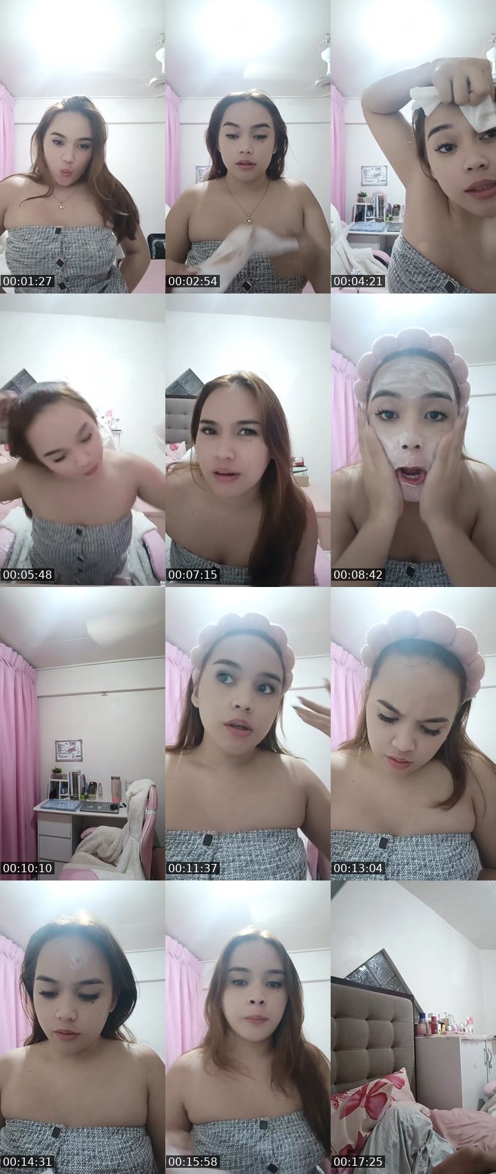 Contact-sheet preview of 6k💸Anneliesse👏's Liveme recording