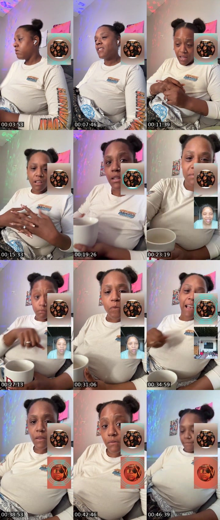 Contact-sheet preview of ꪶͭɛͦꪖͯкͥꪗͨ ༝༚༝༚ᥫ᭡💸's Liveme recording