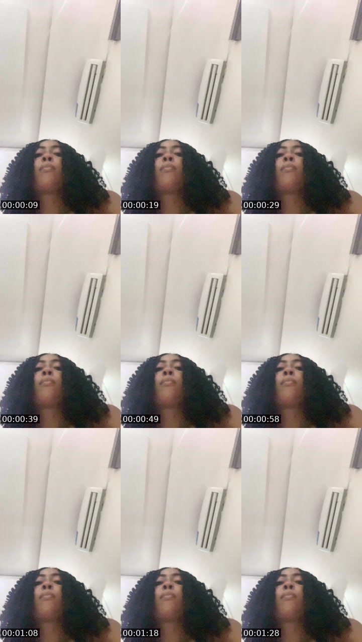 Contact-sheet preview of HOTTIE 💎's Liveme recording