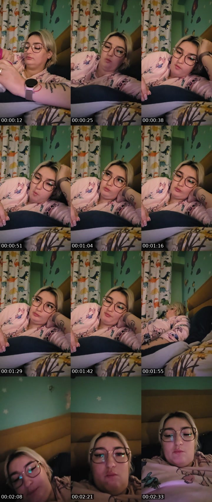 Contact-sheet preview of Annais7's Liveme recording