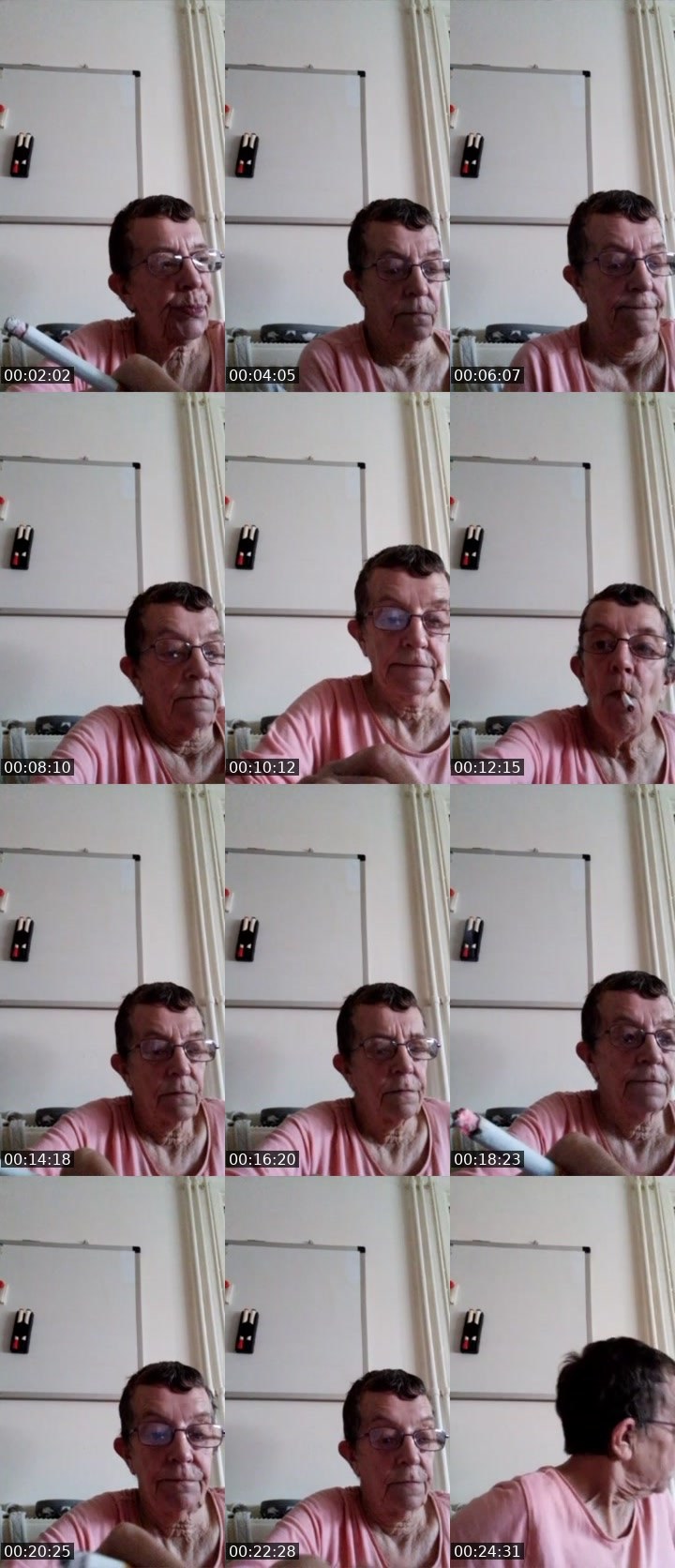Contact-sheet preview of MUSKETEER MUM's Liveme recording