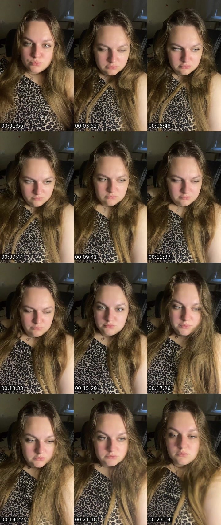 Contact-sheet preview of ✨ᒪᗩᑎᗩᒪIGᕼT✨'s Liveme recording