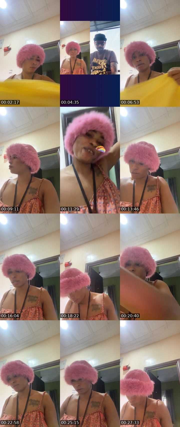 Contact-sheet preview of 🏦🌹NellyBae🌺🌸's Liveme recording