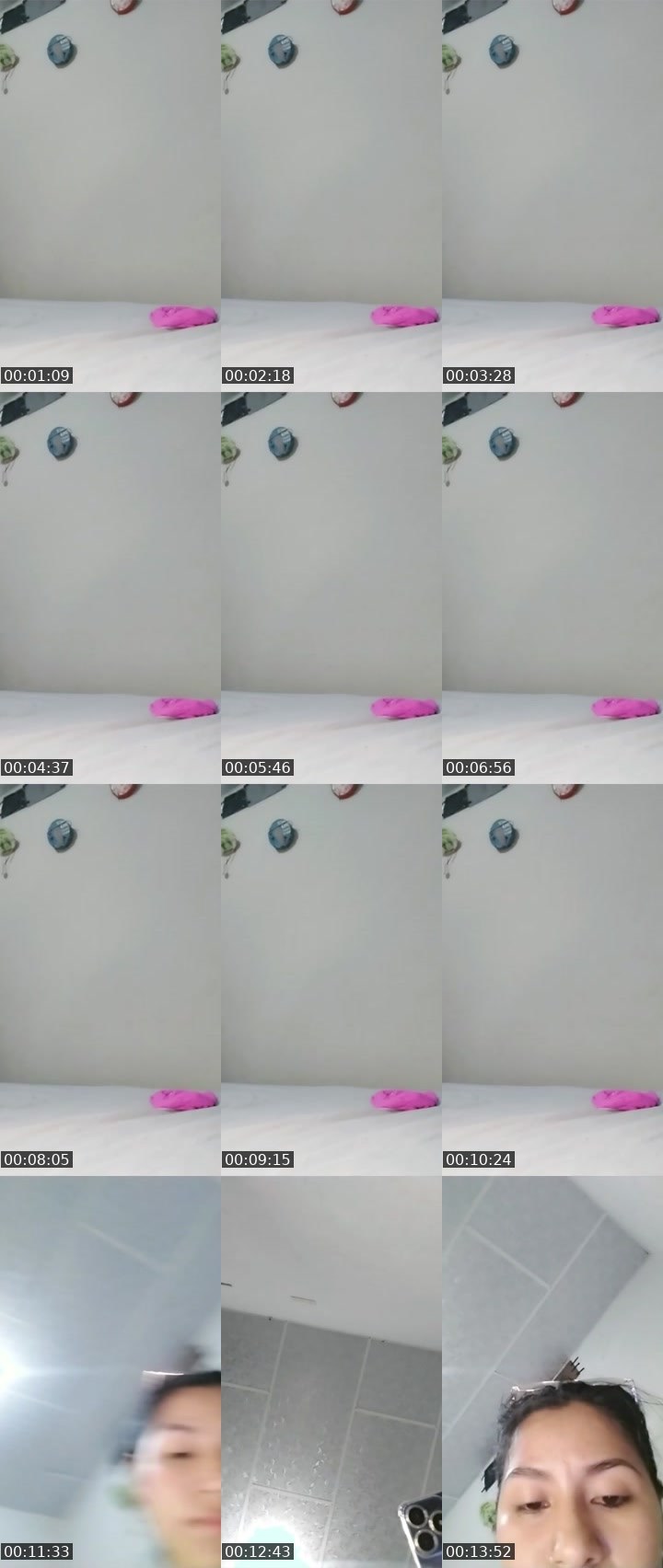 Contact-sheet preview of Caroline Segarra's Liveme recording