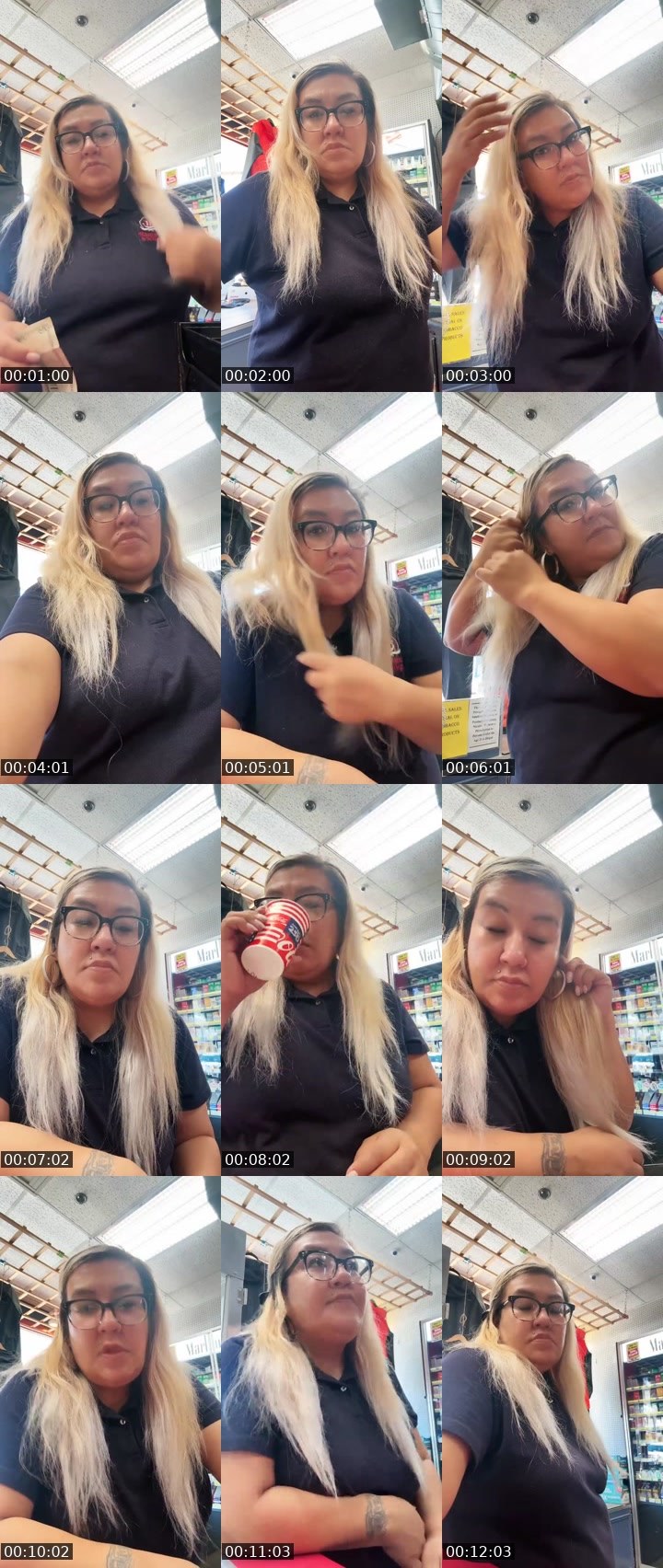 Contact-sheet preview of Alaskan Queen Baddie's Liveme recording