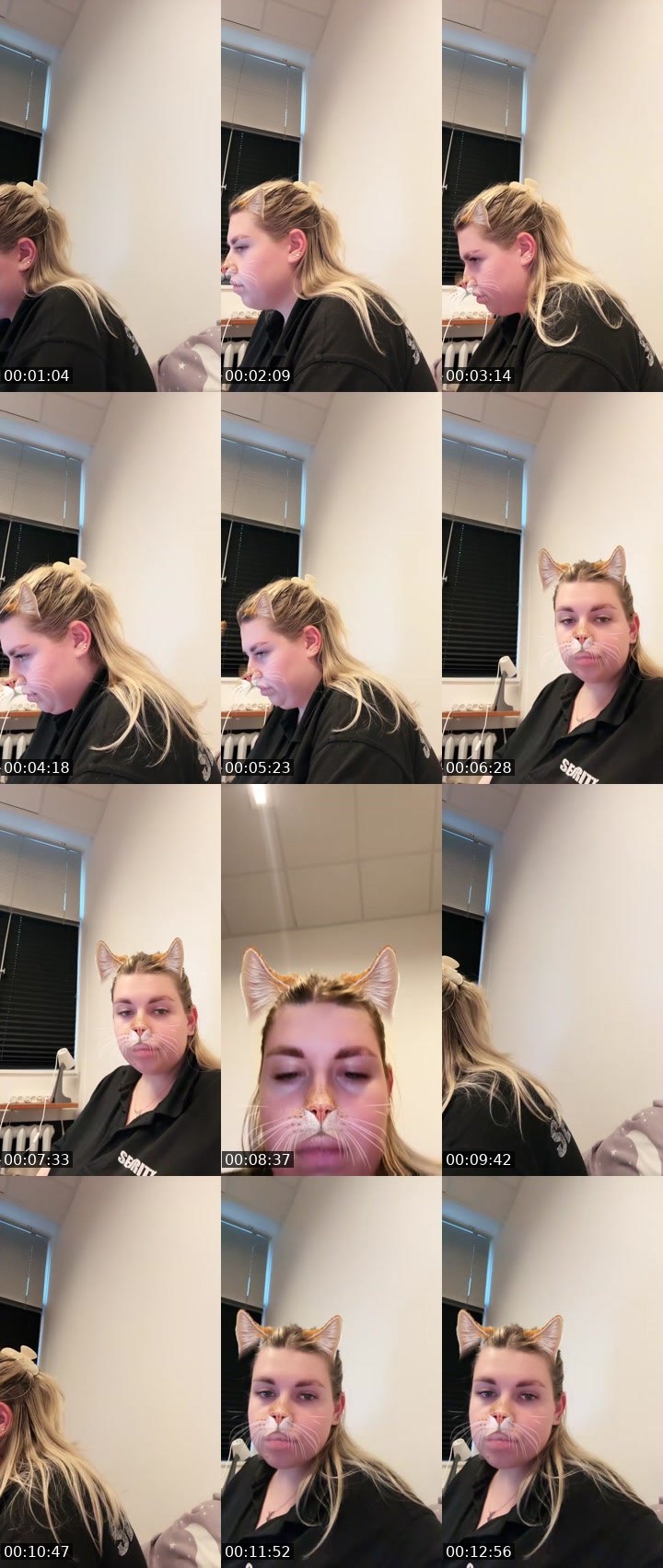 Contact-sheet preview of Barbie👀's Liveme recording