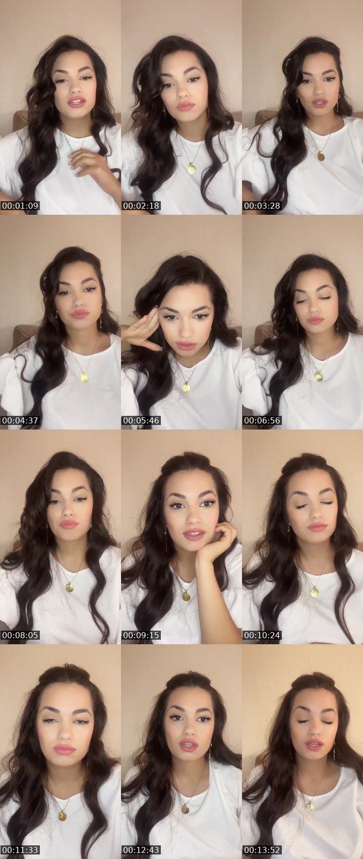 Contact-sheet preview of 𝐍𝐈𝐊𝐀 🧚‍♀️'s Liveme recording