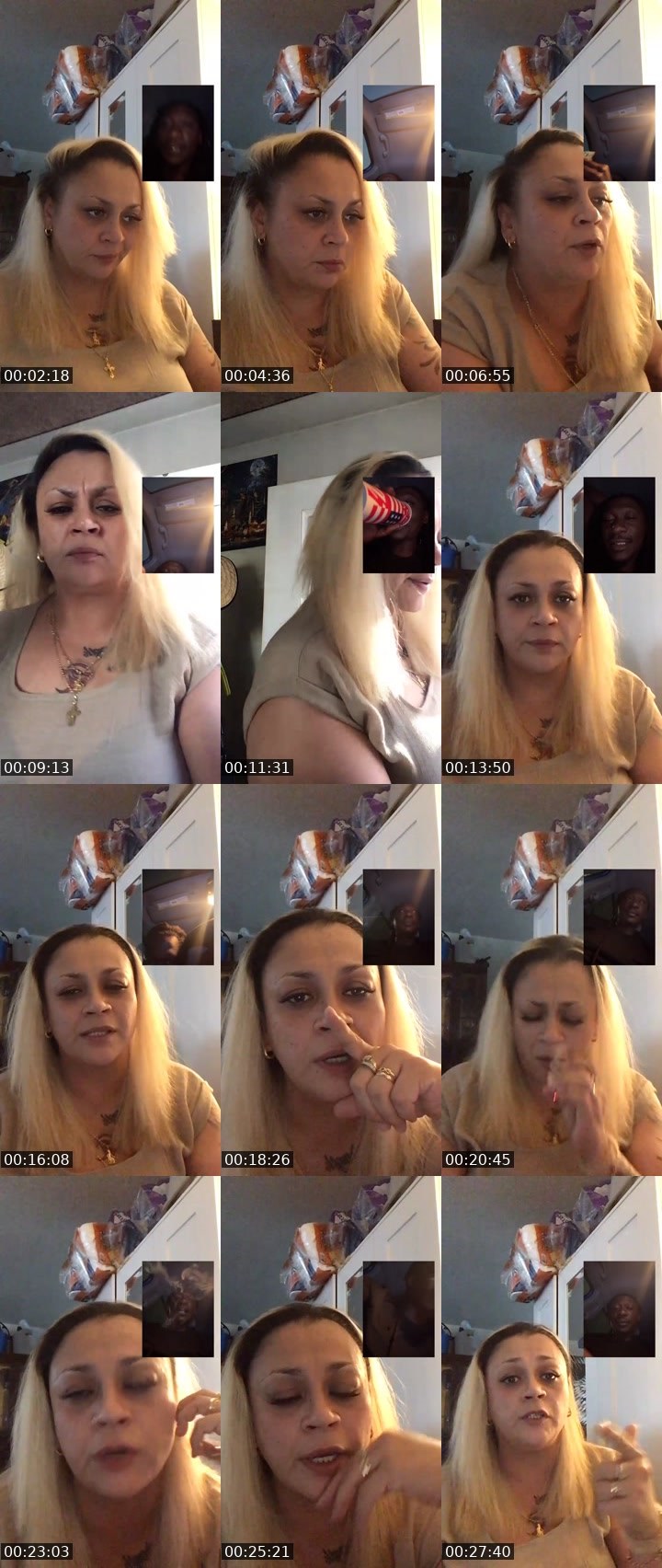 Contact-sheet preview of 👹LUchii🪭's Liveme recording
