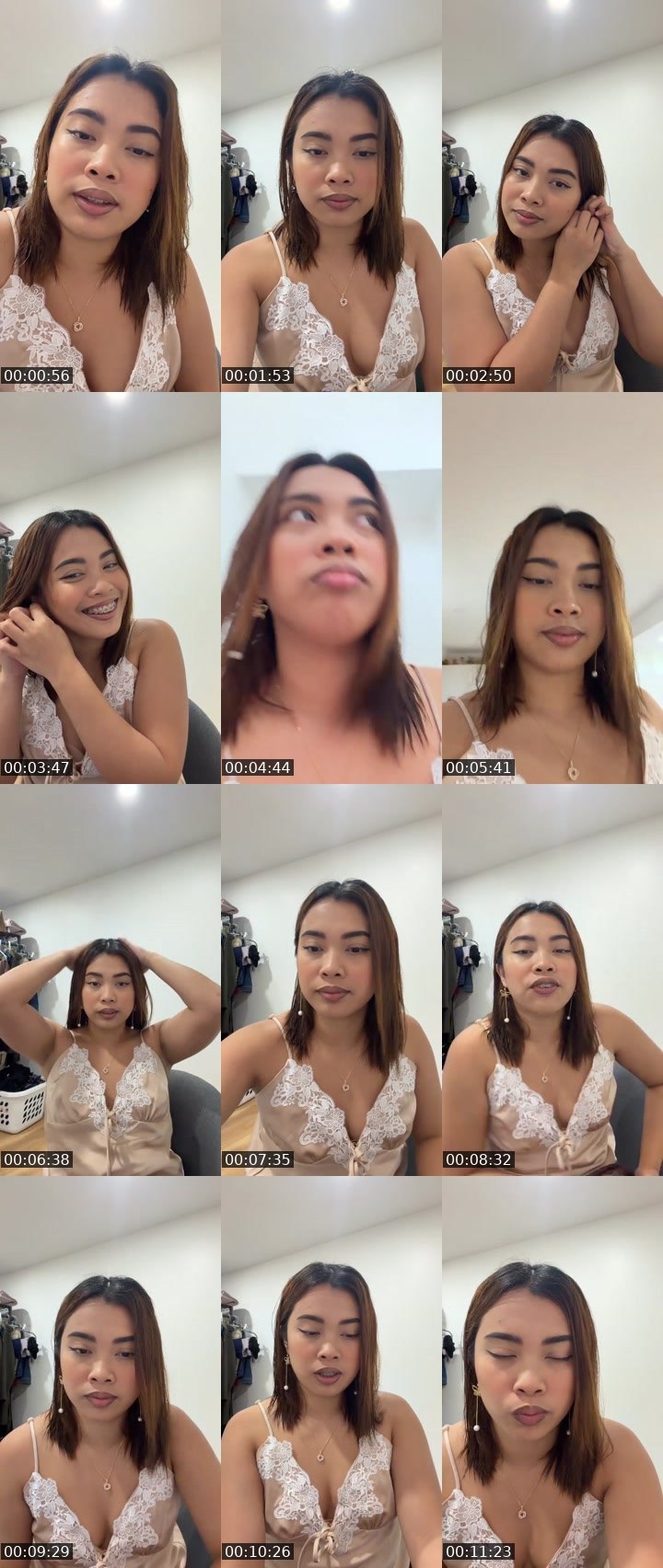 Contact-sheet preview of Olivia29's Liveme recording