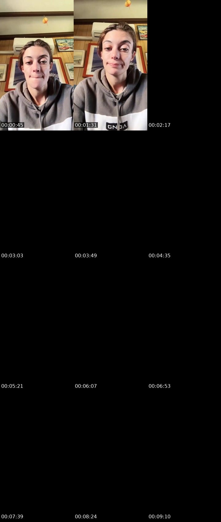 Contact-sheet preview of ✅itsEEEMMA😉😉🔫's Liveme recording