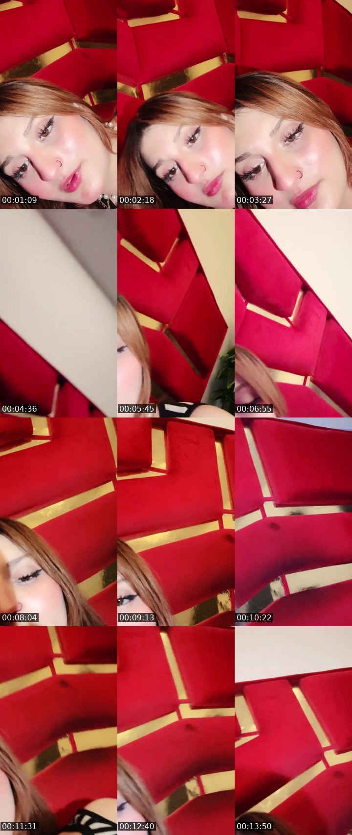 Contact-sheet preview of Hamna ayaan's Liveme recording