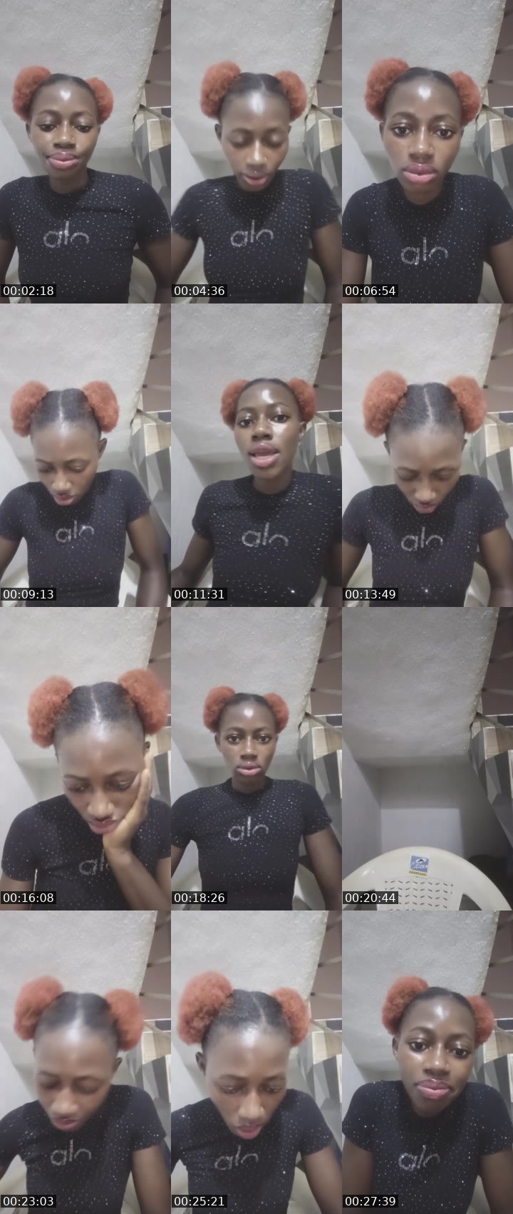 Contact-sheet preview of bhagyamelish🎯's Liveme recording