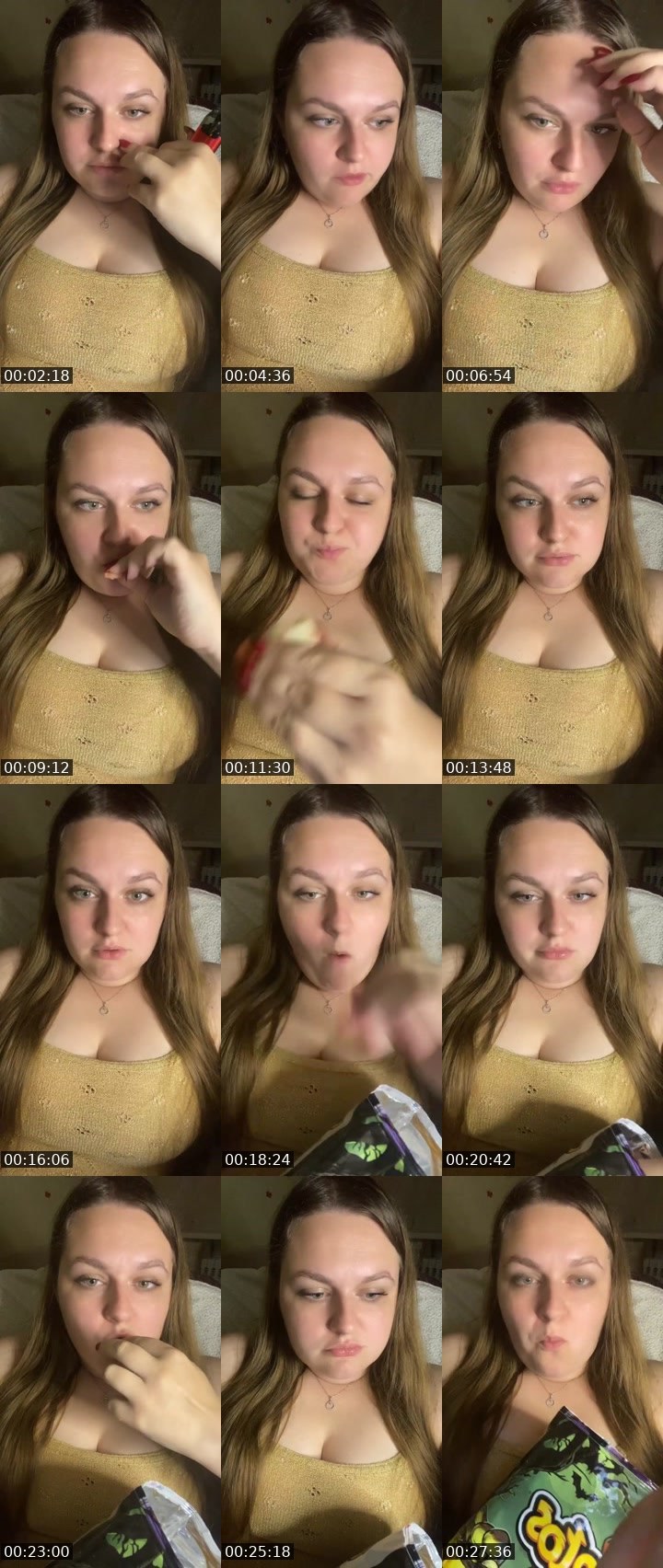 Contact-sheet preview of ✨ᒪᗩᑎᗩᒪIGᕼT✨'s Liveme recording