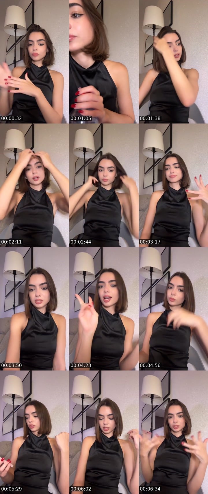Contact-sheet preview of Maryangel🤍🥥's Liveme recording