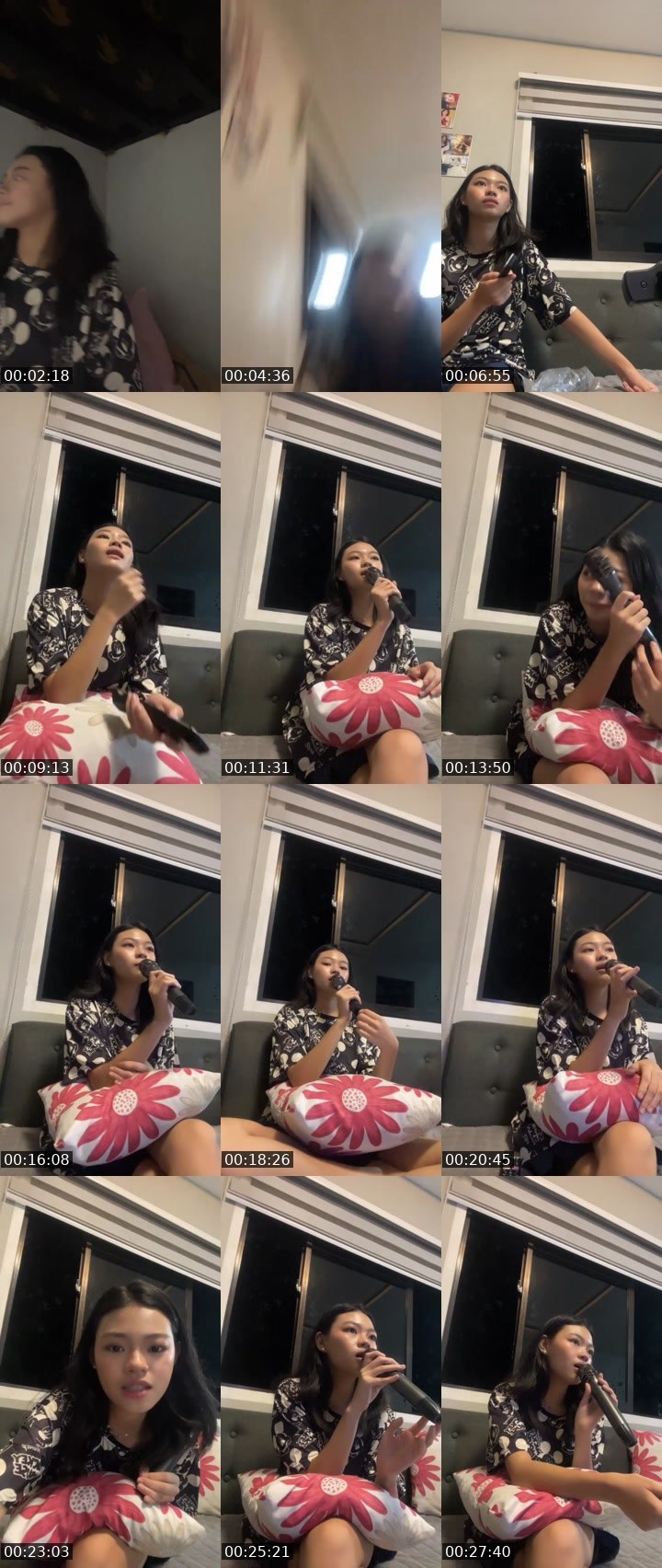 Contact-sheet preview of ᵀᴿˢ&P⭕️Honey💗's Liveme recording