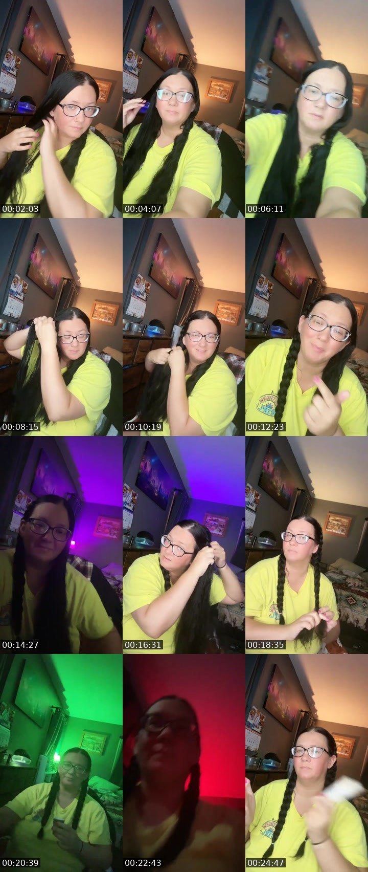 Contact-sheet preview of MarieToni89💋✞'s Liveme recording