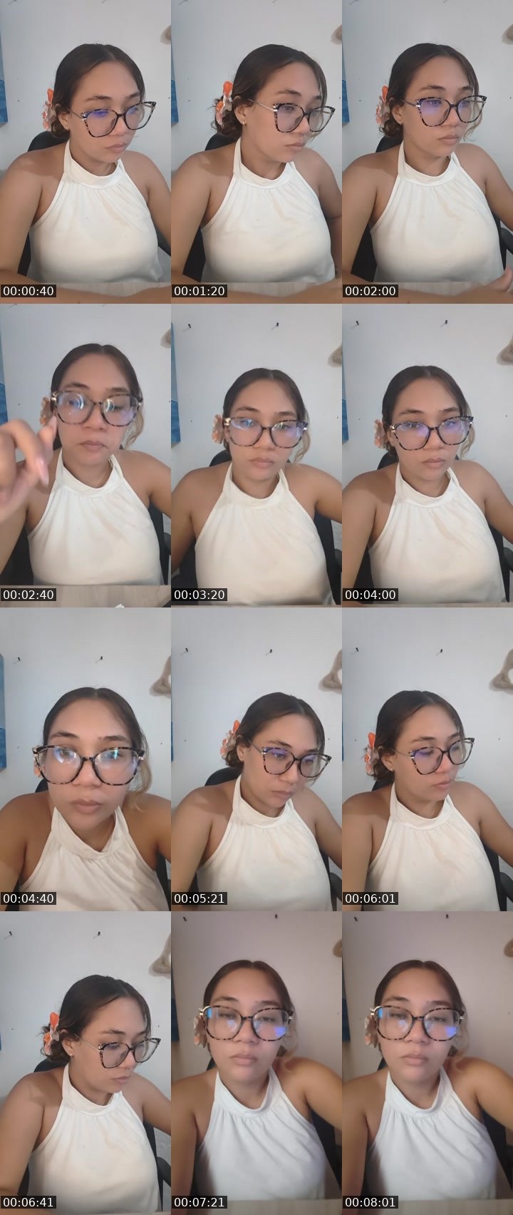 Contact-sheet preview of MysQueen🪩🥑👸's Liveme recording