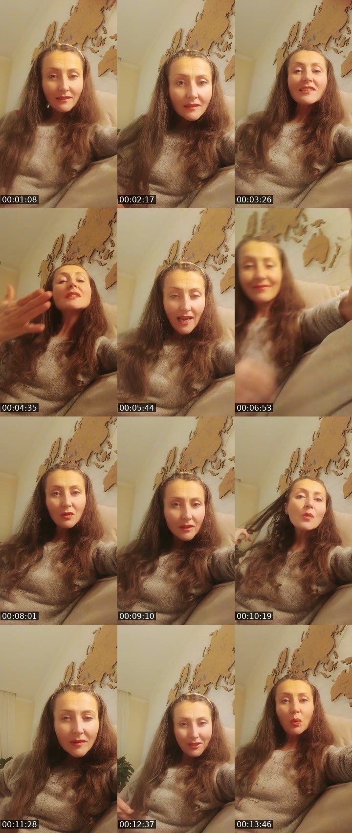 Contact-sheet preview of DiamondSwang's Liveme recording