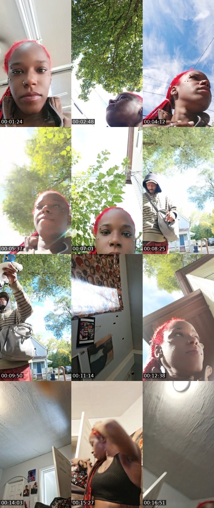 Contact-sheet preview of 🫧fυиѕιzє🌈's Liveme recording